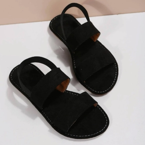 Black Women's Sandals - Picture 3 of 5